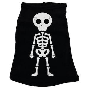 Dog Shirt, Skeleton Dog Tee, Halloween Dog Shirt, Skeleton Dog, Trendy Puppy Tee, Halloween Clothes For Dogs, Scary Dog Outfit, Halloween T