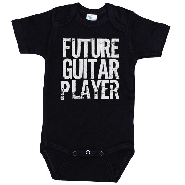 Guitar Onesie®, Future Guitar Player, Guitar Bodysuit, Baby Announcement, Baby Guitar Outfit, Guitar Baby, Baby Shower Gift, Newborn Guitar