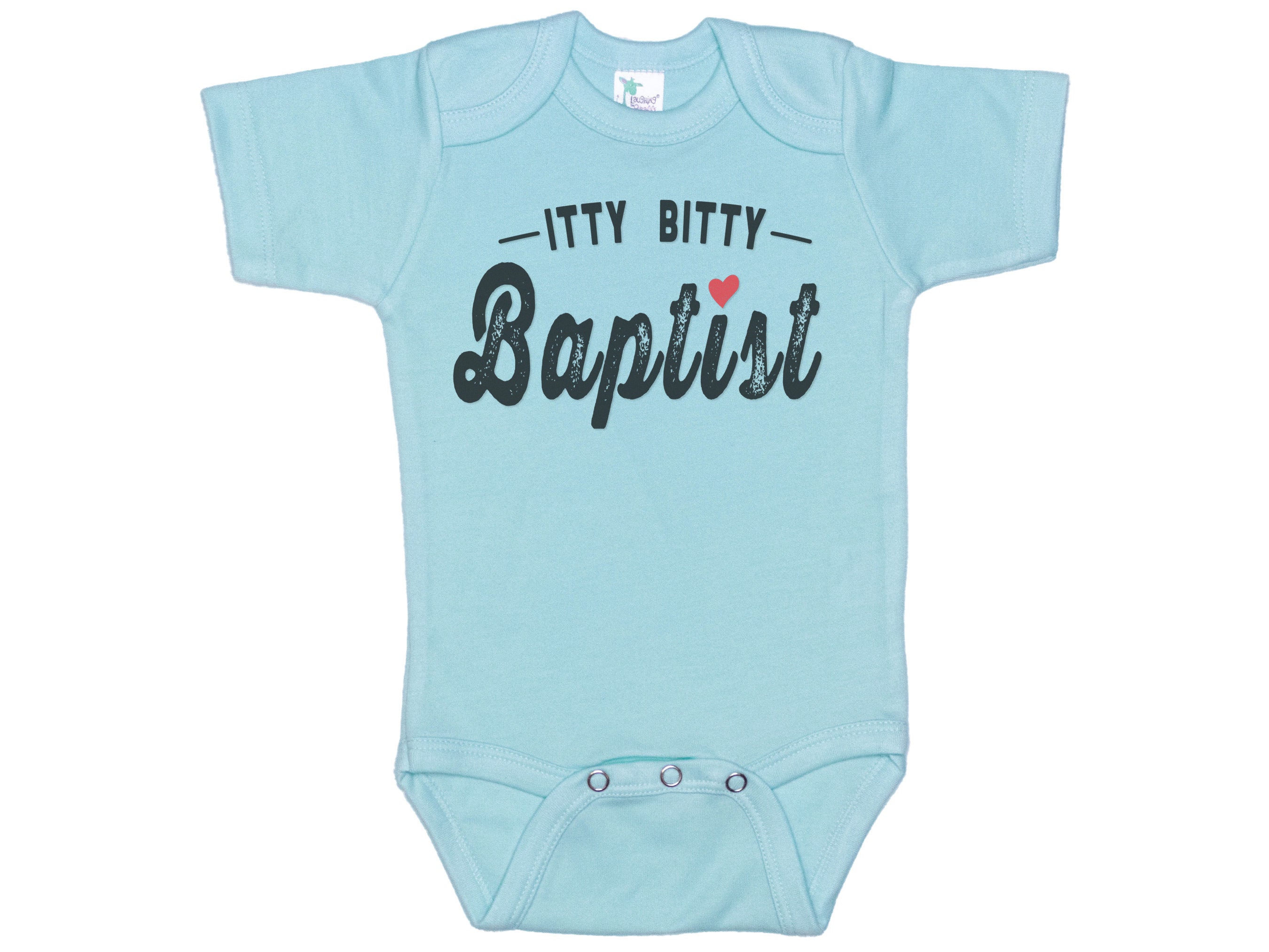 Itty Bitty Baptist Christian Baby Bodysuit Itty Bitty Baptist Christian Baby Bodysuit
