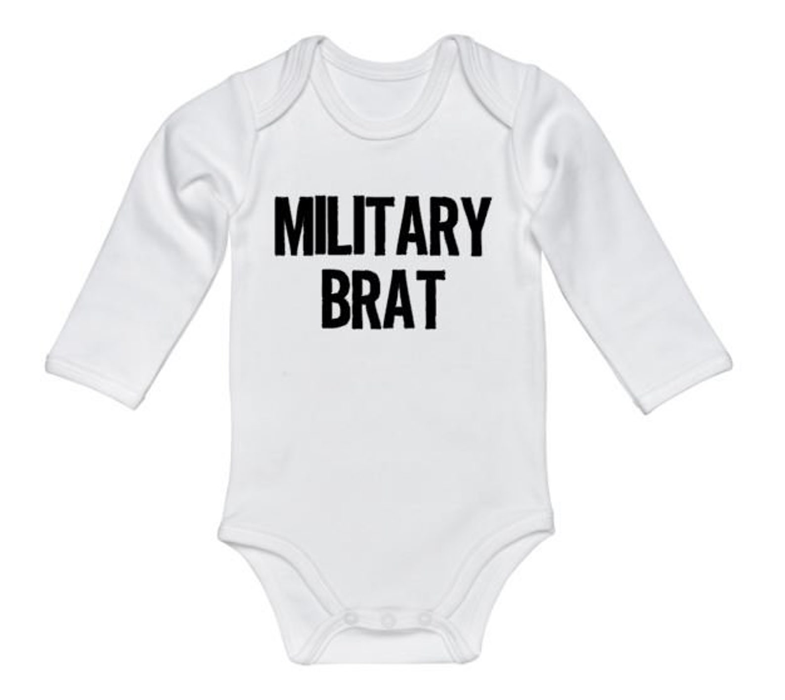 Military Baby Onesie Military Brat Baby Army Outfit Infant Etsy