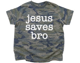 Kids Christian Shirt, Jesus Saves Bro, Religious Kids Shirt, Jesus T-shirt, Toddler Christian Shirt, Jesus Saves, Religious Youth Shirt