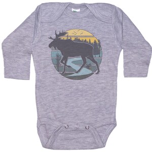 Baby Moose Outfit, Moose Sun, Moose Hunting Onesie®, Moose Onesie®, Baby Hunting Outfit, Wildlife Onesie®, Moose Baby Onesie®