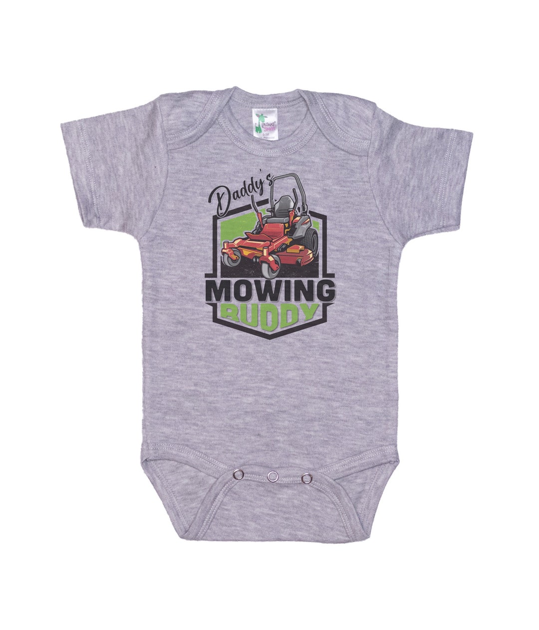 Mowing Onesie®, Daddy's Mowing Buddy, Baby Mowing Outfit, Mowing Baby