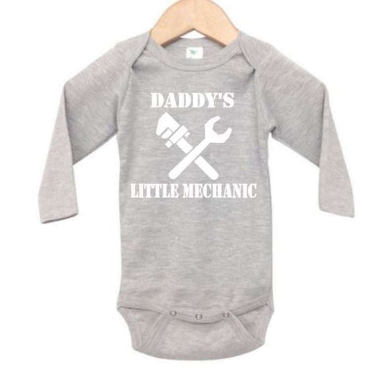 Mechanic Onesie Daddy's Little Mechanic Mechanic Etsy