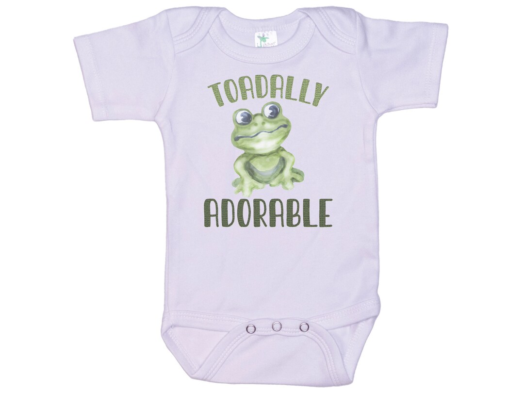 Frog Onesie®, Toadally Adorable, Baby Frog Outfit, Frog Bodysuit, Baby  Shower Gift, Gift for Newborn, Coming Home, Amphibian Onesie®, Toad