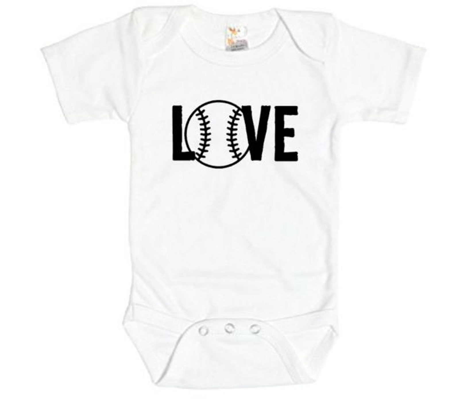 Baby Baseball Onesie Love Baseball Baseball Baby Baseball Etsy