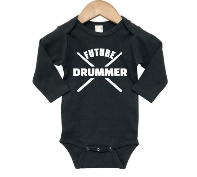 Drummer Onesie Future Drummer Drumming Baby Outfit Drum Etsy