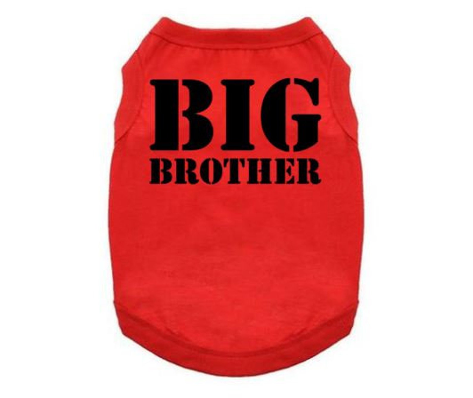 Big Brother Dog Shirt Big Brother Puppy T Big Brother Etsy