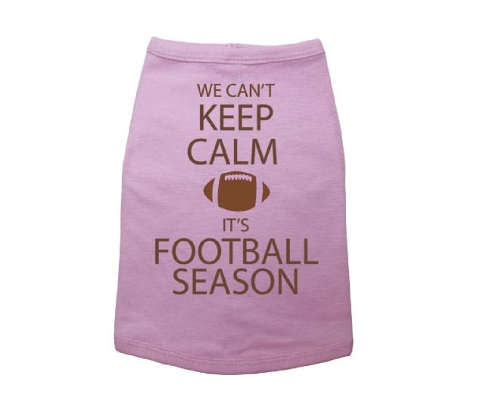 Football Dog Shirt We Can't Keep Calm It's Football Etsy