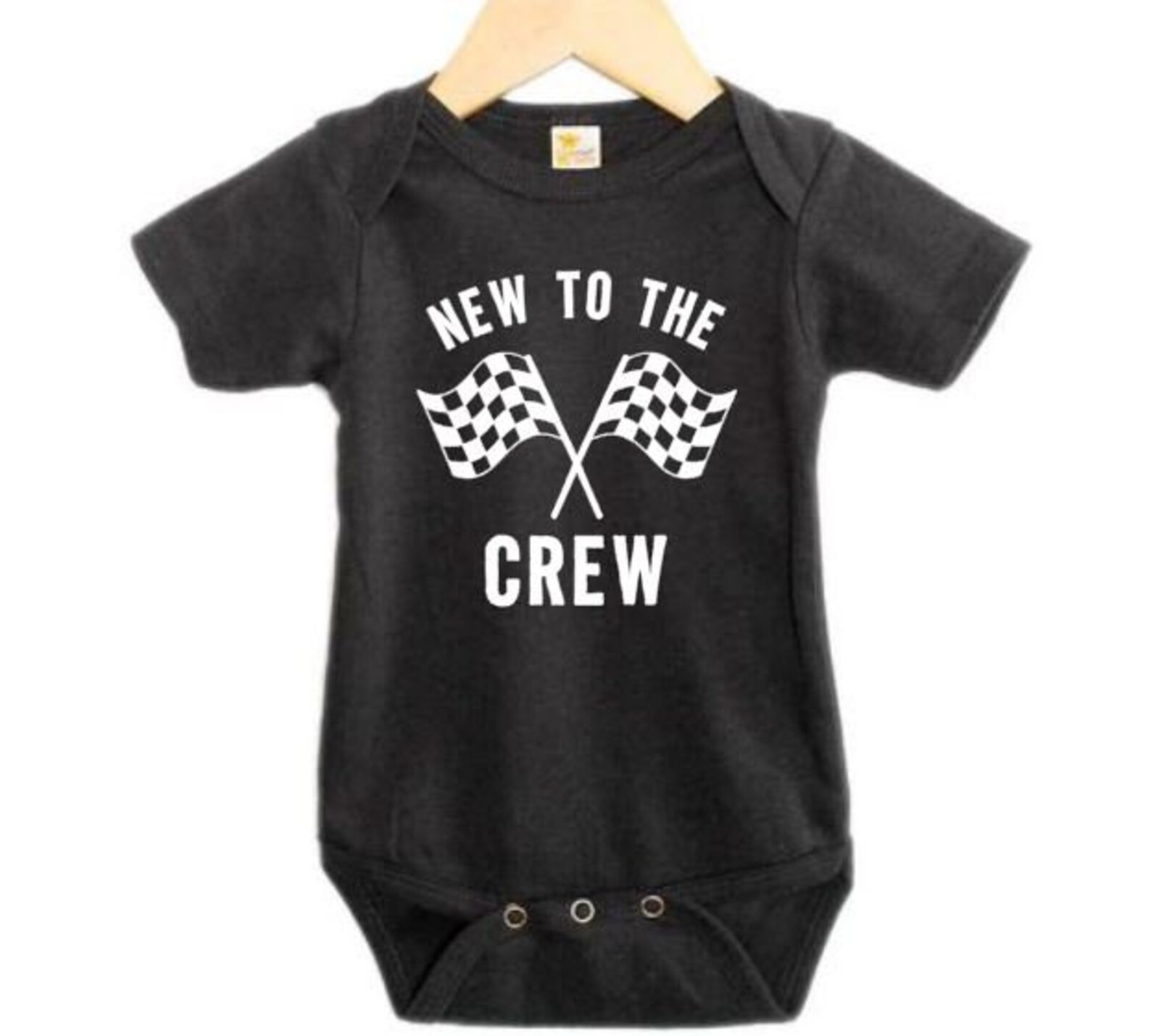 Motocross Onesie New to the Crew Dirt Bike Baby Onesie Etsy