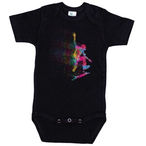 Skateboard Onesie®, Skater Splash, Baby Skating Outfit, Skater Bodysuit, Future Skateboarder, Baby Gift, Newborn Skater, Future Skater, Baby