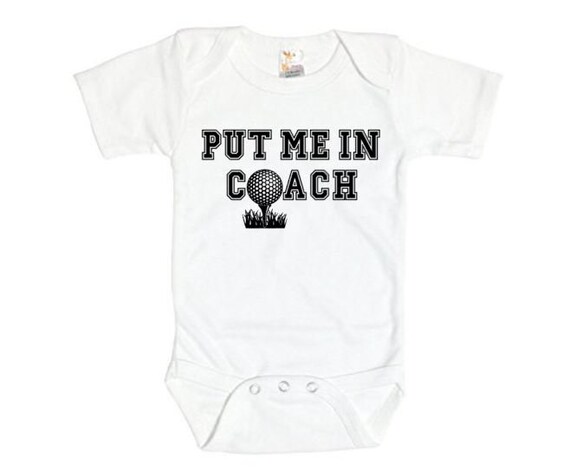 baby golf onesie