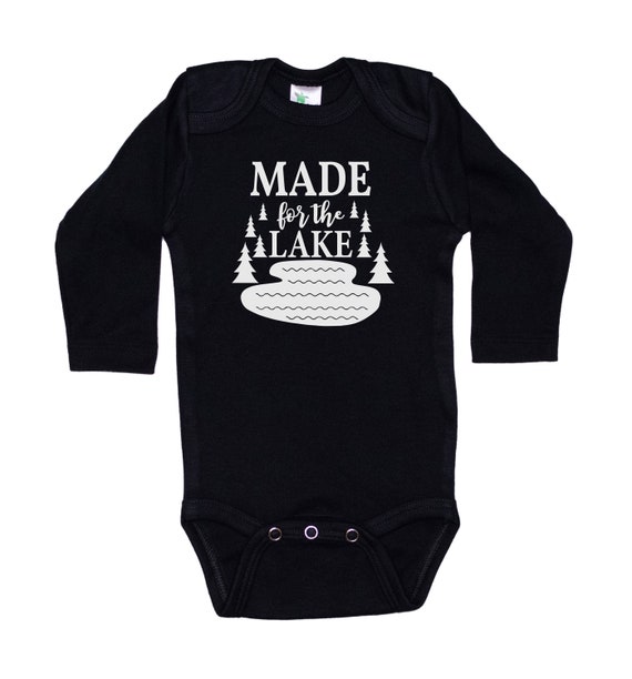 Lake Baby Onesie Made For The Lake Lake Bodysuit Lake baby