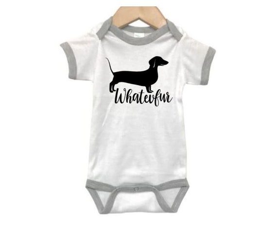 dachshund onesie for baby