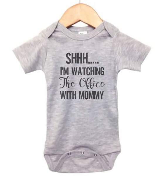 the office baby onesie