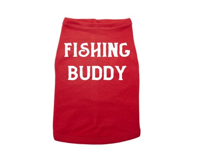 Dog Fishing Shirt, Fishing Buddy, Fishing Dog Outfit, Funny Puppy Shirt, Pet  Apparel, Dog Supplies, Fishing Apparel, Puppy Fishing Tshirt -  Canada
