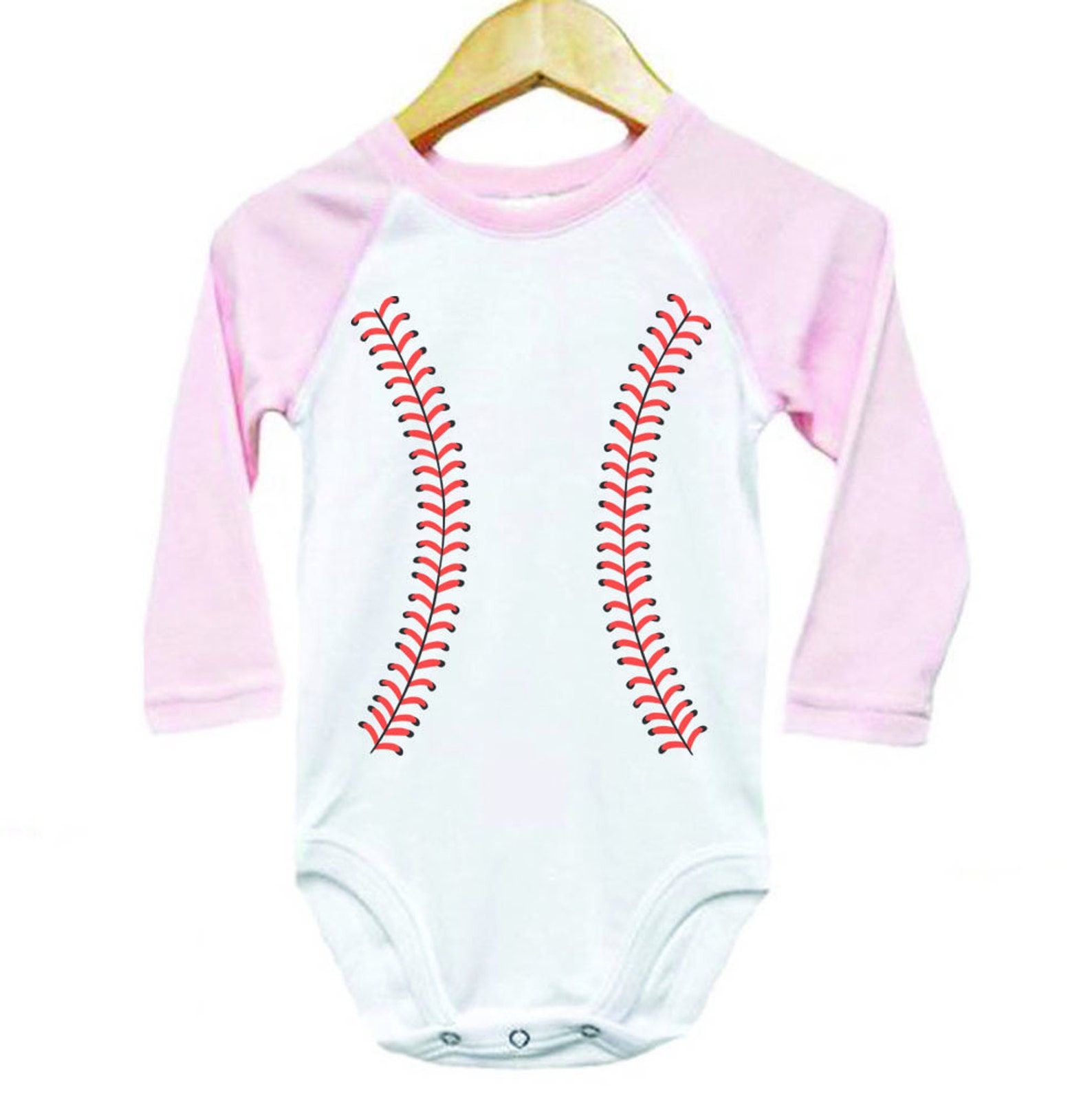 Baseball Onesie Baby Baseball Outfit Points de baseball Etsy