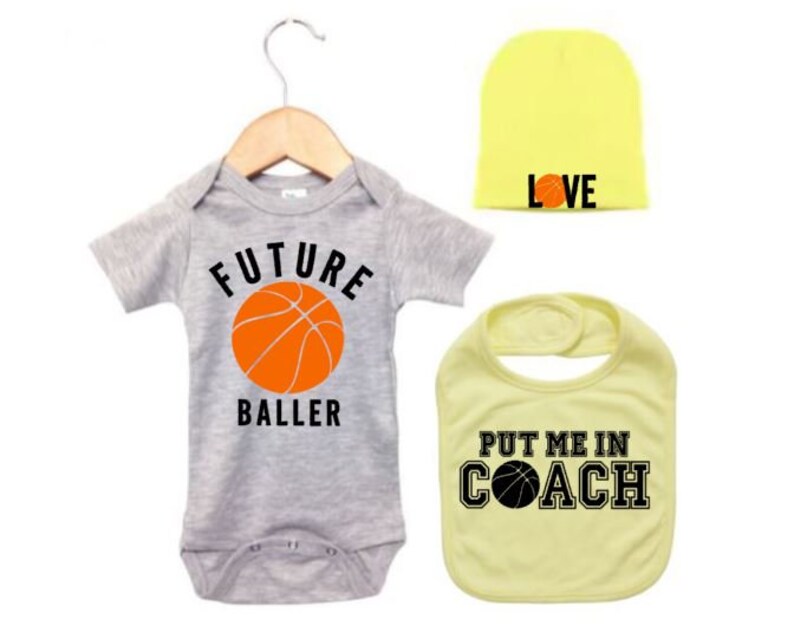 Baby Basketball Outfit Basketball Gift Set Baby Shower Gift Etsy