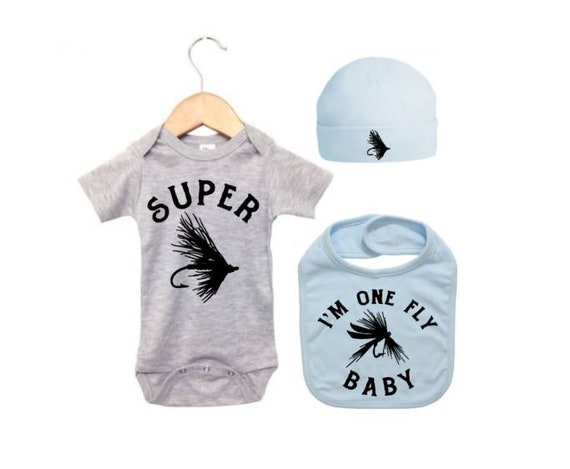 Fly Fishing Onesie®, Fly Fishing Baby Outfit, Baby Shower, Gift