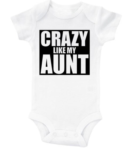 funny baby onesies aunt