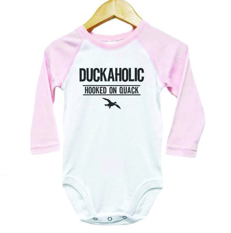 Duck Hunting Onesie Duckaholic Waterfowl Onesie Baby Etsy