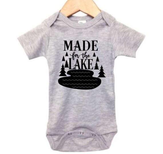 lake baby onesie