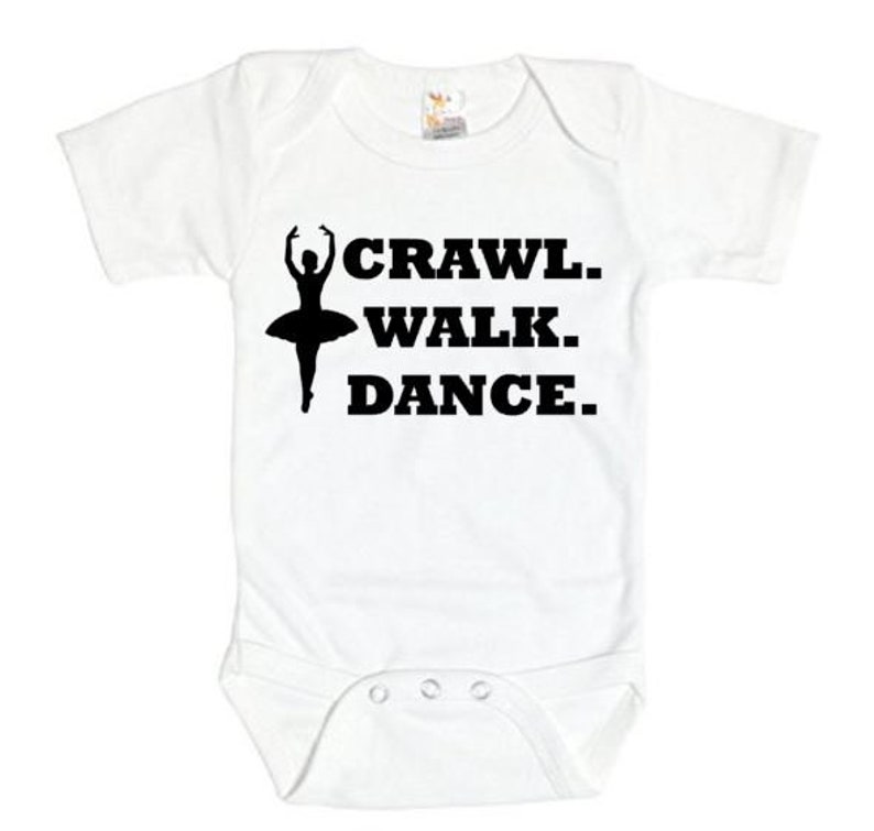 Baby Dancing Onesie Dancing Bodysuit Crawl Walk Dance Etsy