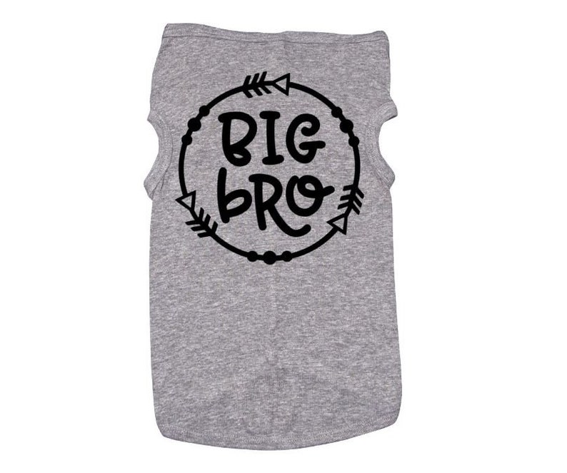 Baby Announcement Dog Shirt BIG BRO Big Brother Dog Shirt Etsy Ireland