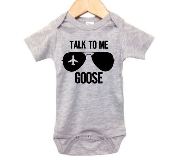 talk to me goose onesie