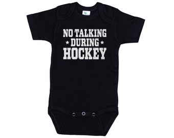 No Talky During Hockey Raglan No Talky During Hockey Raglan