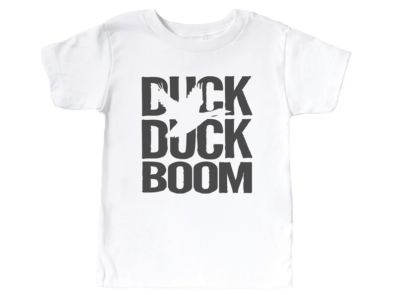 Toddler Duck Hunting Shirt, Duck Duck Boom, Duck Hunting, Kid's Hunting Shirt, Youth Hunting, Kids Ducking Hunting Shirt, Waterfowl Shirt Vit