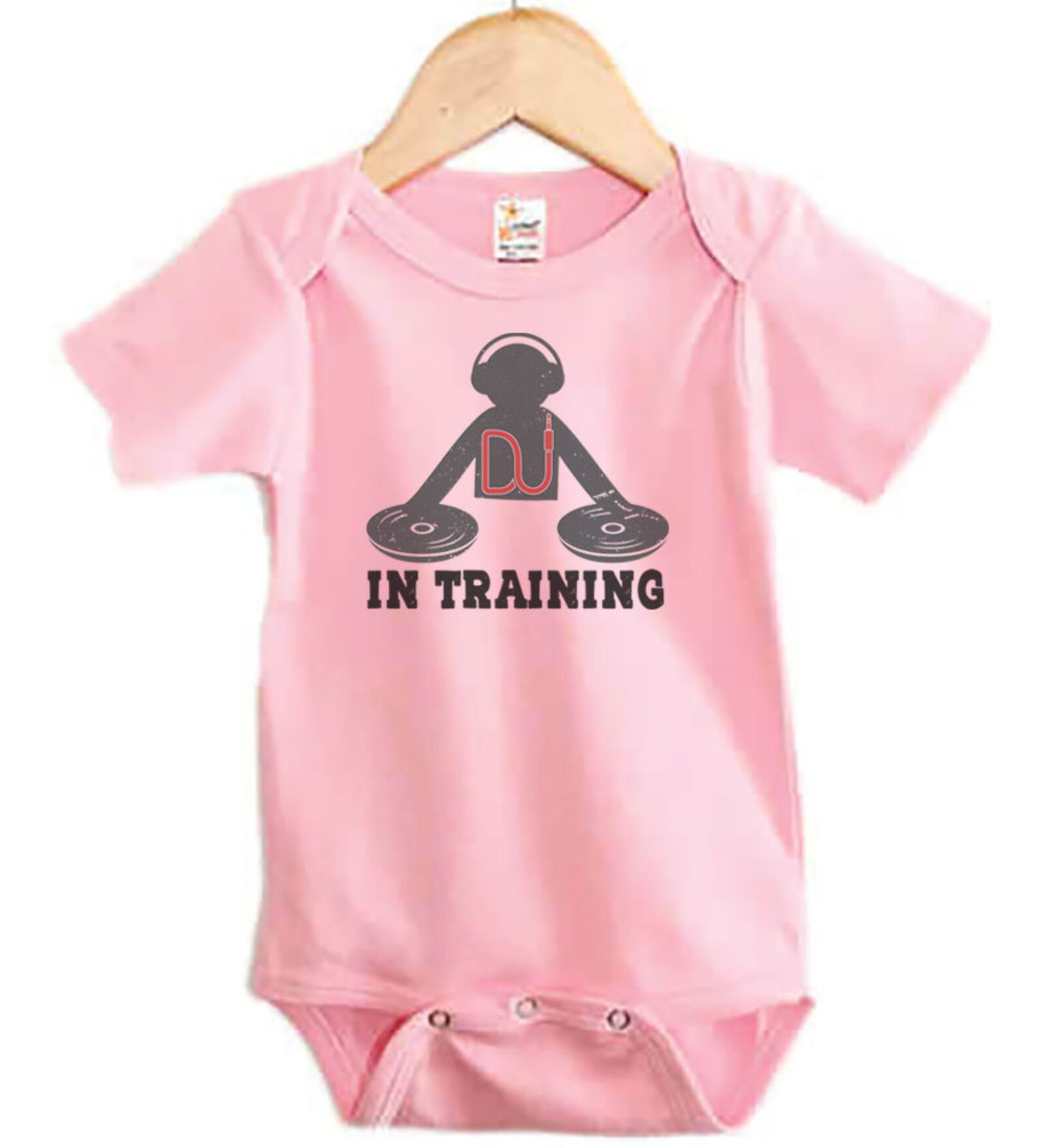 Baby DJ Onesie DJ in Training Baby Gift Music Bodysuit Etsy