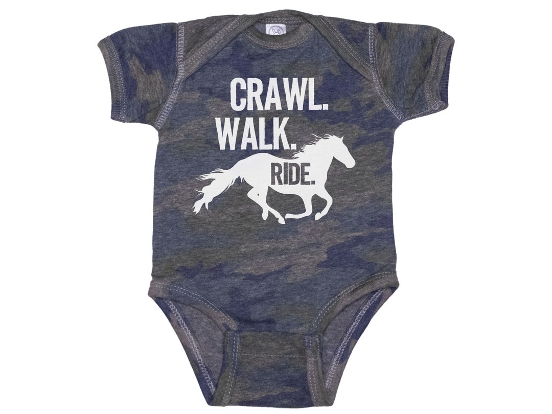 Baby Horse Onesie®, Crawl Walk Ride, Equestrian Apparel, Equestrian