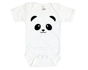 panda romper baby