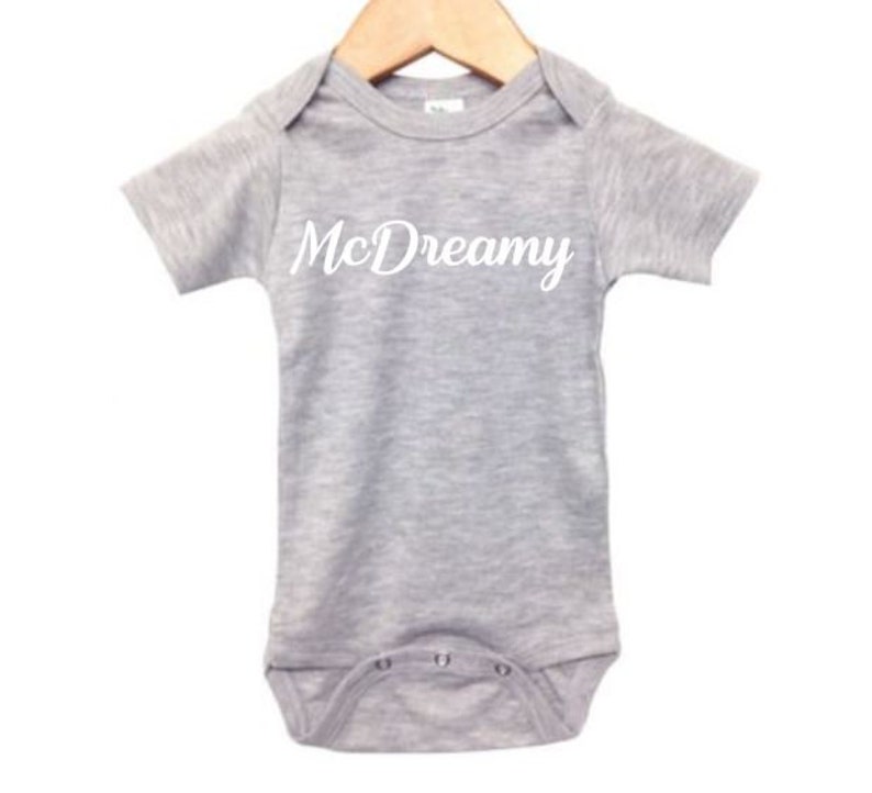 Mcdreamy Baby Onesie Grey's Anatomy Inspired Onesie Etsy