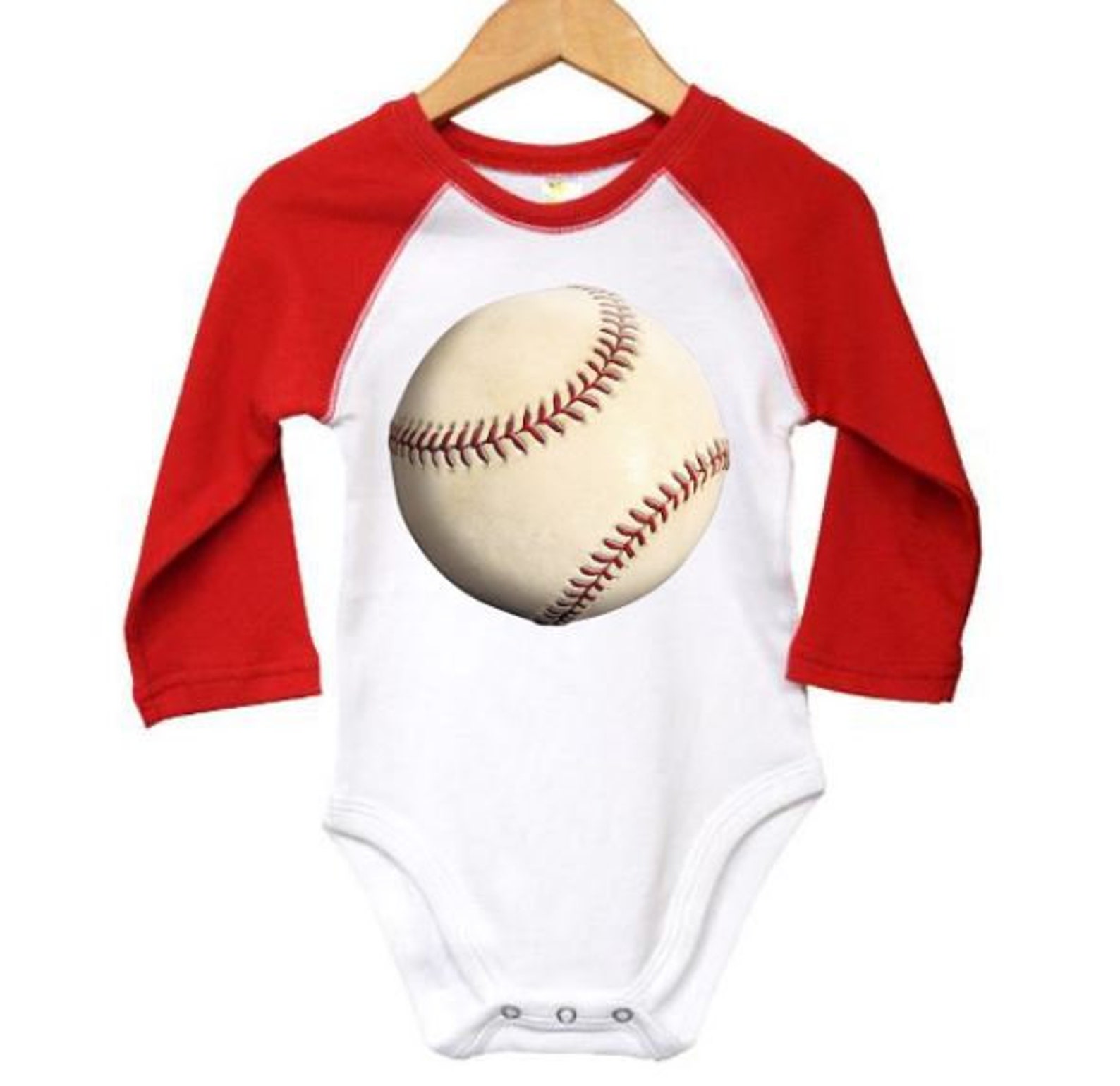 Baby Baseball Outfit Baseball Baseball Onesie Baseball Etsy