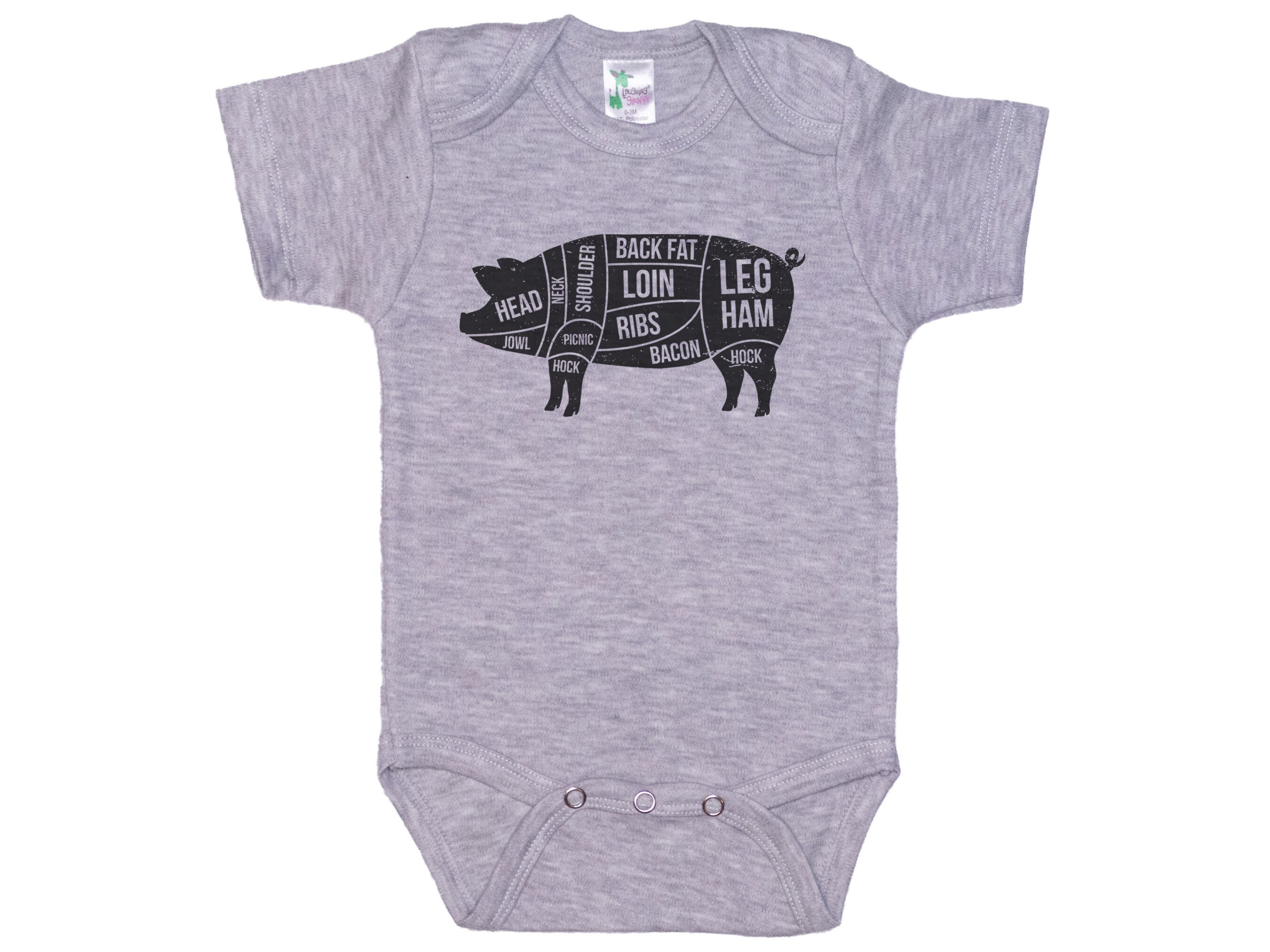 Pig Onesie Pig Cuts Farmer Baby Outfit Country Life Bodysuit