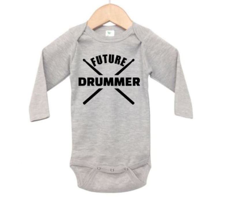 Drummer Onesie Future Drummer Drumming Baby Outfit Drum Etsy