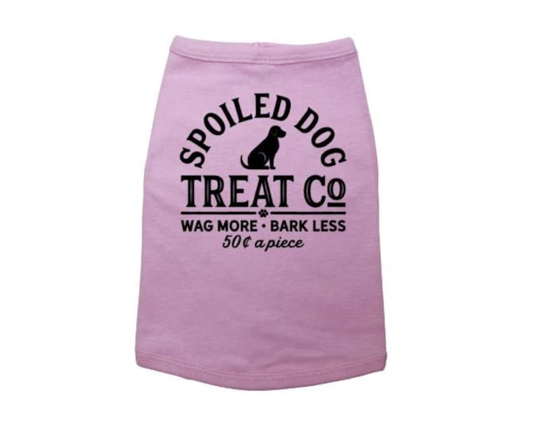 Funny Dog Shirt Spoiled Dog Dog Apparel Puppy Tee Dogs Etsy