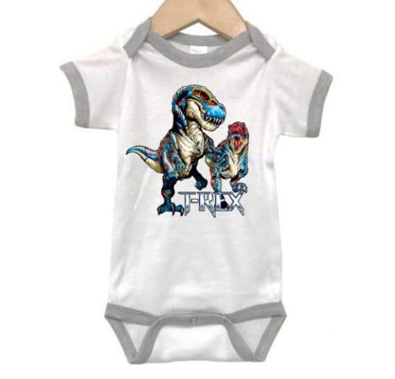 t rex baby onesie