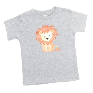 Toddler Lion Shirt, Water Color Lion, Lion Shirt, Lion T-shirt, Kid's ...