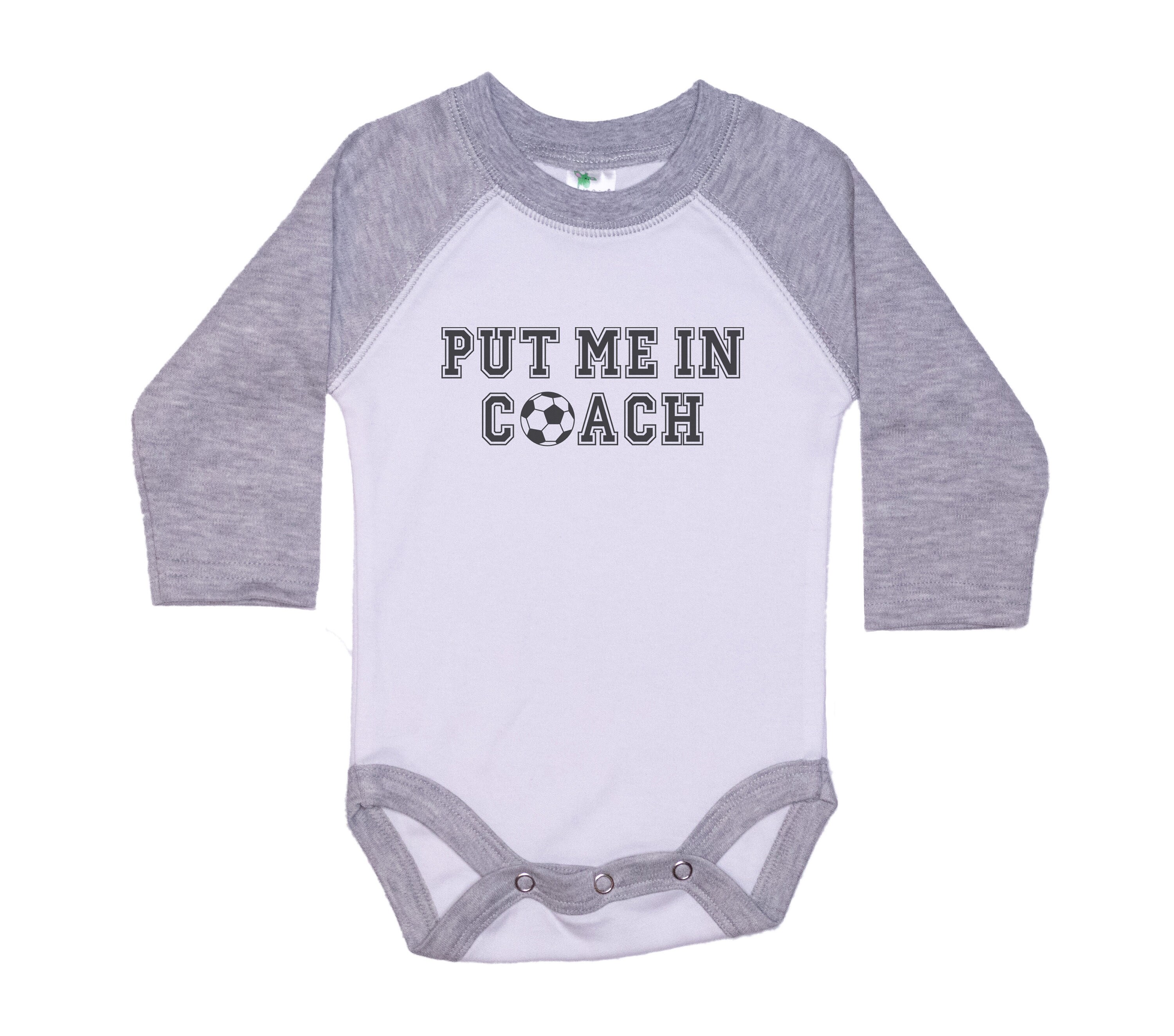 Baby Soccer Onesie Put Me in Coach Soccer Bodysuit Soccer Onesie Soccer Romper Futbol Onesie Futbol Bodysuit Baby Gift Futbol Etsy UK