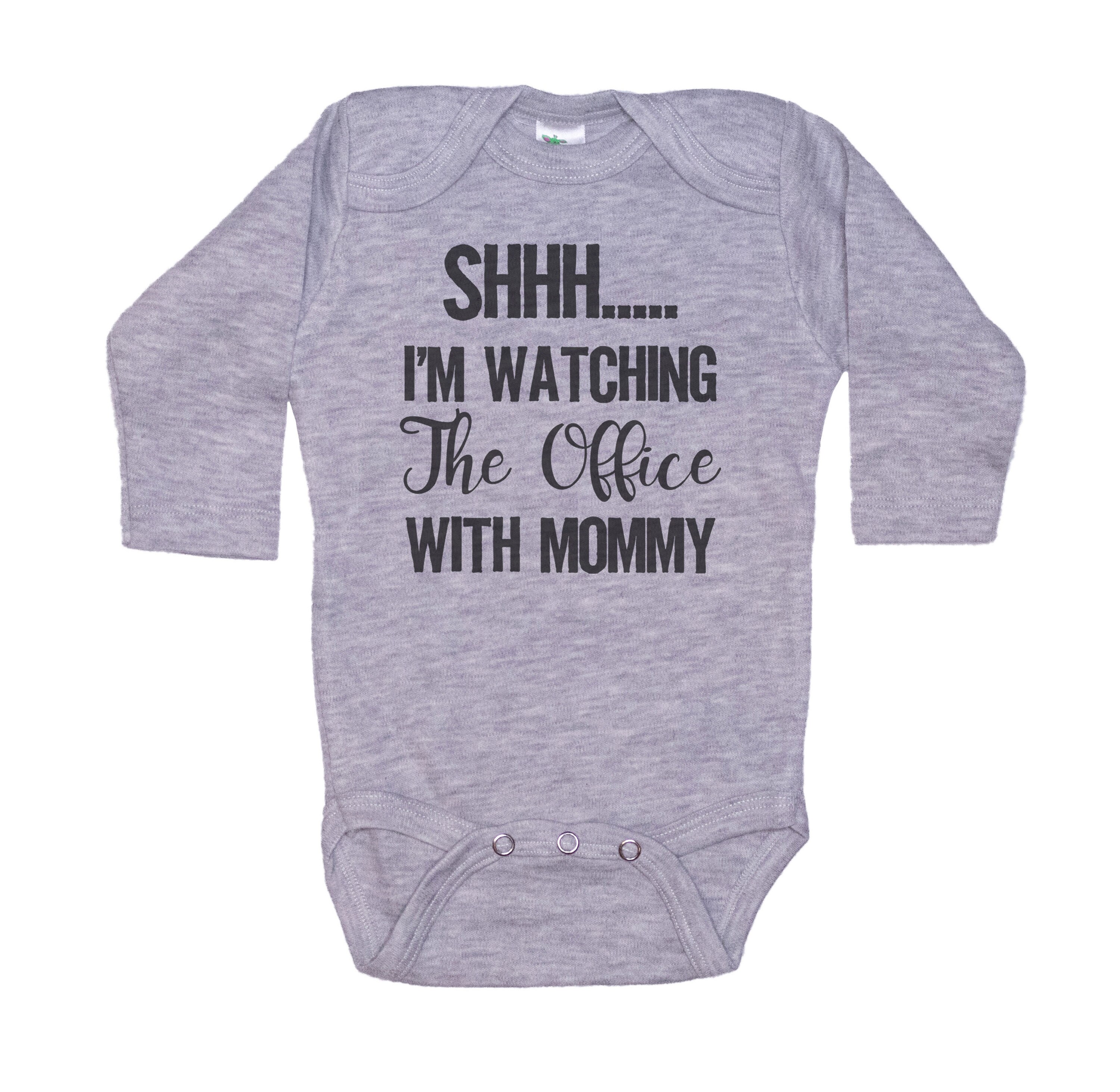 The Office Onesie Shh Im Watching the Office With Mommy photo image