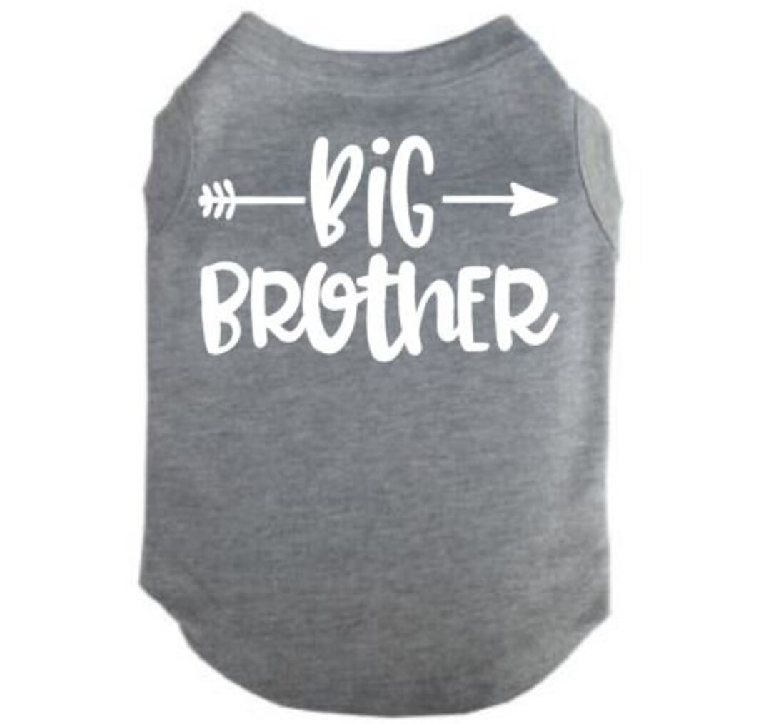 Big Brother Dog Shirt, Baby Announcement Dog Shirt, Big Bro Dog Shirt