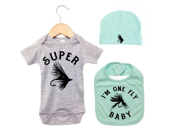 Fly Fishing Onesie®, Fly Fishing Baby Outfit, Baby Shower, Gift
