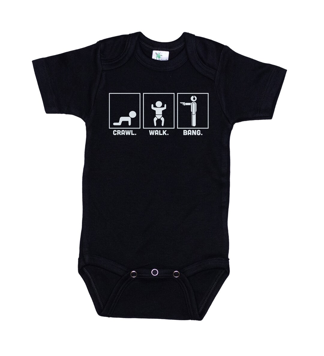 Tactical Onesie®, Crawl Walk Bang, Gun Onesie®, 2nd Amendment Onesie®, Baby Tactical Outfit