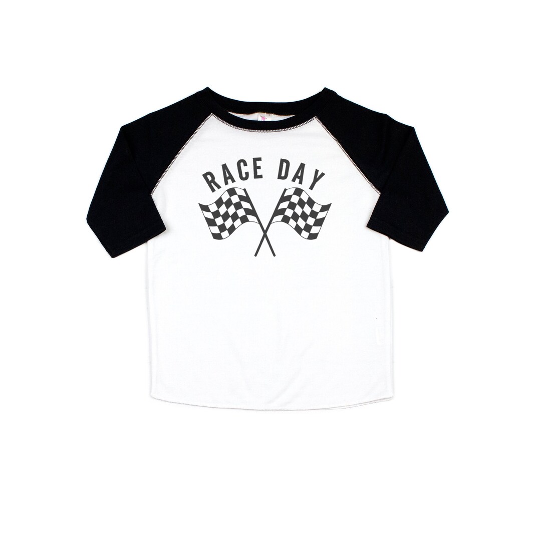 Kids Racing Shirt, Race Day. Children's Racing Shirt, Toddler Racing