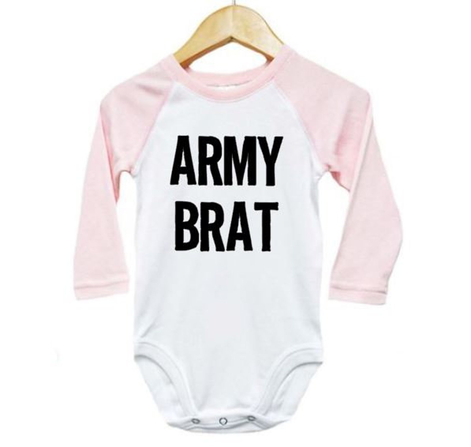Army Onesie Army Brat Military Bodysuit Baby Army Outfit Etsy