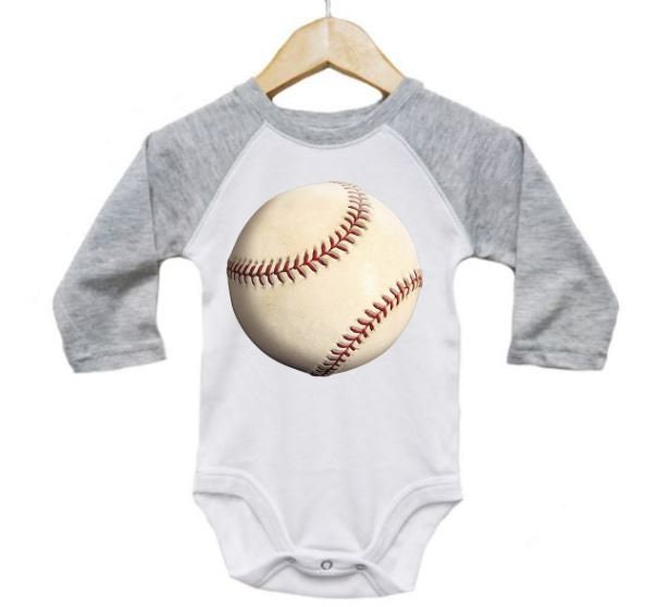 Baby Baseball Outfit Baseball Baseball Onesie Baseball Etsy