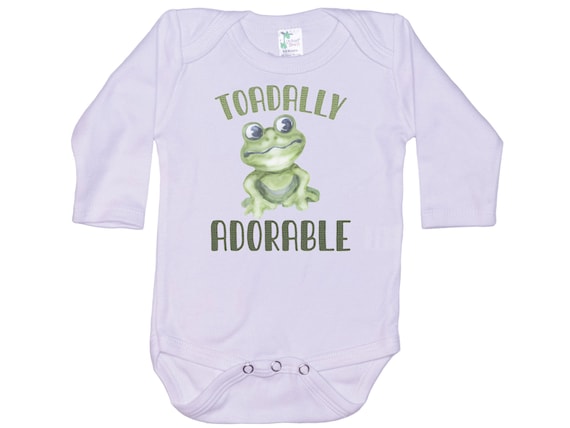 Frog Onesie®, Toadally Adorable, Baby Frog Outfit, Frog Bodysuit, Baby  Shower Gift, Gift for Newborn, Coming Home, Amphibian Onesie®, Toad 